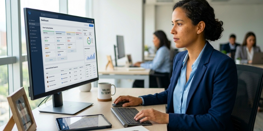 Automatización del seguimiento de clientes: Guía para recuperar horas y aumentar ventas en 2026 Automatización del seguimiento de clientes: Guía para recuperar horas y aumentar ventas en 2026