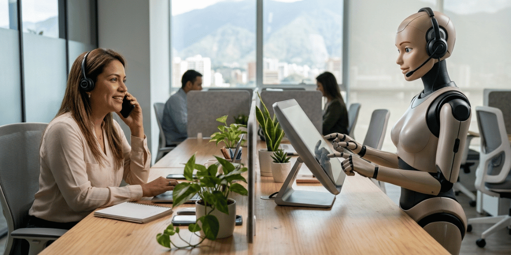 Comparación entre la automatización inteligente y la atención humana