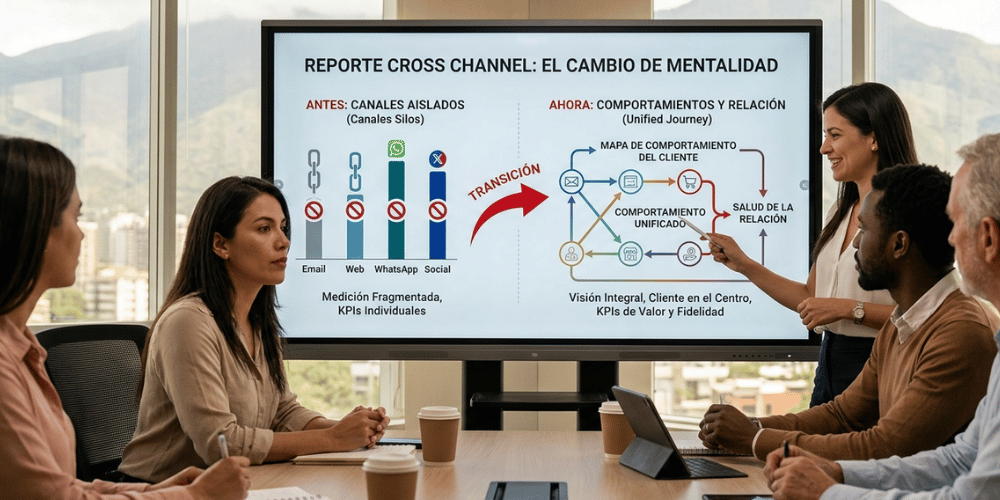 Cross Channel Reporting representa un cambio de mentalidad: pasar de medir canales aislados a medir comportamientos y la relación con el cliente